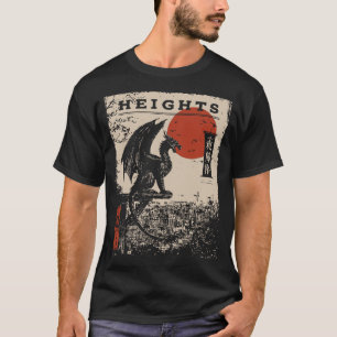 Höhen Drachen Fantasy Abenteuer Vintage Design T-Shirt