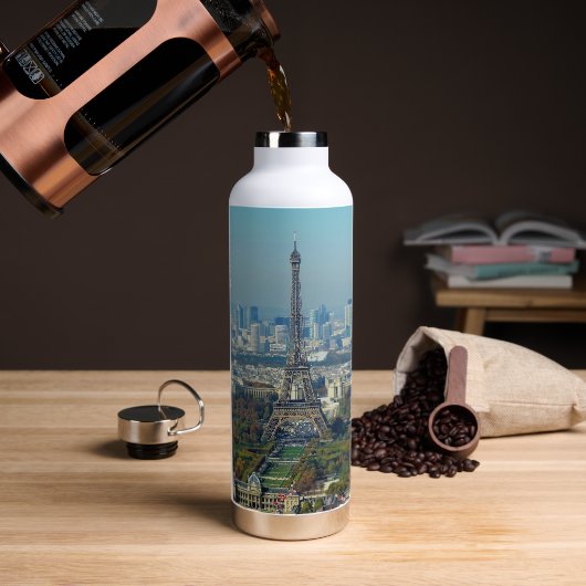Höhen von Paris - Wasserflasche Trinkflasche (Kaffee)