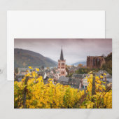 Höhenblick| Deutschland Dankeskarte (Vorne/Hinten)