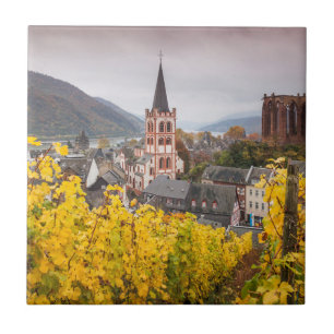 Höhenblick Deutschland Fliese