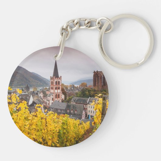 Höhenblick| Deutschland Schlüsselanhänger (Rückseite)