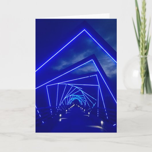 Höhenbrücke Feiertagskarte (Vorderseite)