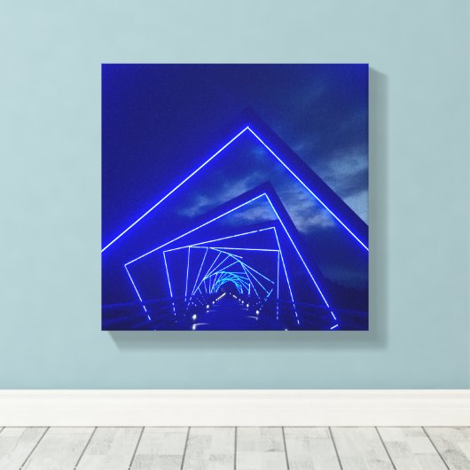 Höhenbrücke Leinwanddruck (Insitu (Holzboden))