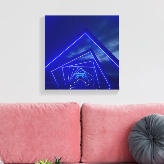 Höhenbrücke Leinwanddruck (Insitu (Wohnzimmer))