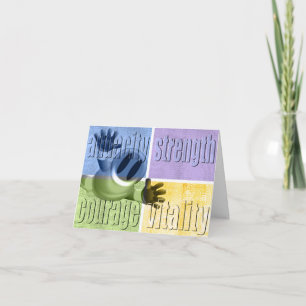 Höhenkraft Mut und Vitalität Hinweis Karte