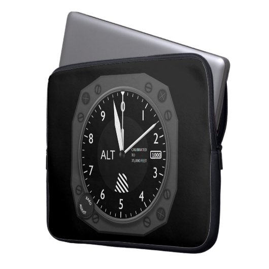 Höhenmesserbild Laptopschutzhülle (Vorderseite Links)