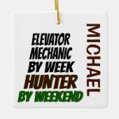 Höhenruder Mechanische Lieben Jagd CUSTOM Keramikornament (Vorderseite)