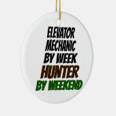 Höhenrudermechanik Lieben Jagd Keramik Ornament (Rechts)