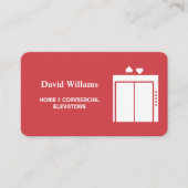 Höhenrudermechanismus Visitenkarte (Vorderseite)