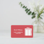 Höhenrudermechanismus Visitenkarte (Stehend Vorderseite)