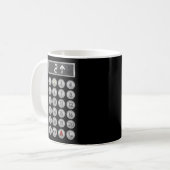 Höhenrudertasten Aufzug Kaffeetasse (Vorderseite Links)