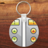 Höhenrudertasten Schlüsselanhänger (Vorderseite)