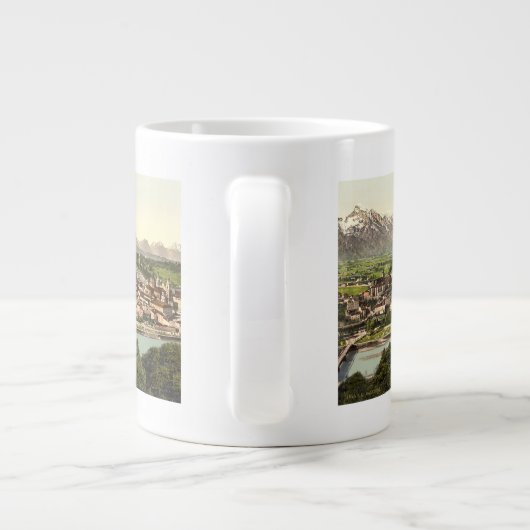 Hohensalzburg, Salzburg, Österreich Jumbo-Tasse (Rückseite)