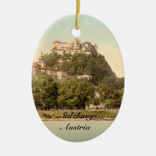 Hohensalzburg Schloss III, Salzburg, Österreich Keramik Ornament (Vorne)