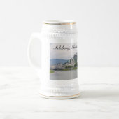 Hohensalzburg Schloss, Salzburg, Österreich Stein Bierglas (Vorderseite Links)