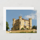Hohenschwangau Schloss Deutschland Geschenke für T Postkarte (Vorne/Hinten)