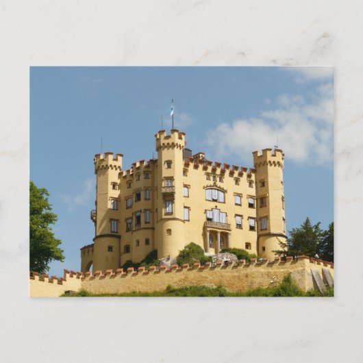 Hohenschwangau Schloss Deutschland Geschenke für T Postkarte (Vorderseite)