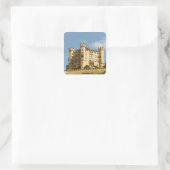 Hohenschwangau Schloss Deutschland Geschenke für T Quadratischer Aufkleber (Tasche)