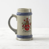 Hohenstein Familienwappen Bierglas (Links)