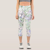 Höhenunteres Höhendiagramm Capri Leggings (Vorderseite)