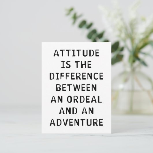 Höhenunterschied Postkarte (Stehend Vorderseite)