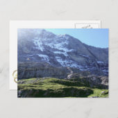 Höhenunterschiede in der Jungfrau Region Postkarte (Vorne/Hinten)