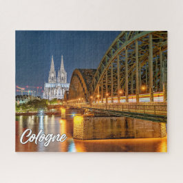 Hohenzollern Bridge, Köln, Deutschland Puzzle