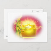 Hohepriester appliziert Blut Postkarte (Vorne/Hinten)