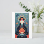 Hohepriesterin Postkarte (Stehend Vorderseite)