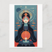 Hohepriesterin Postkarte (Vorderseite)