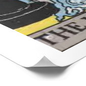 Hohepriesterin Tarot Karte Poster (Ecke)