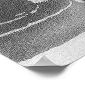 Hohepriesterin-Tarot Poster (Ecke)