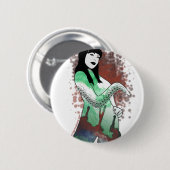 Hohepriesterin von Cthulhu Button (Vorne & Hinten)