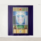 Hohepriesterin Wandteppich (Vorderseite)