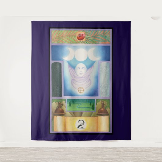 Hohepriesterin Wandteppich (Vorderseite)