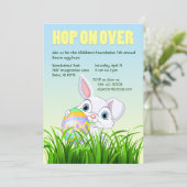 Höhepunkt der Ostereinladungen Einladung (Stehend Vorderseite)