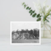 Höhepunkt der Unruhe im Schwarzen Berg Fotograf Postkarte (Stehend Vorderseite)