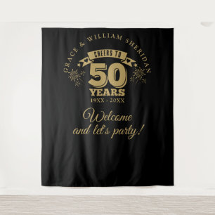 Höhepunkt des 50. Jubiläums-Fotos Wandteppich