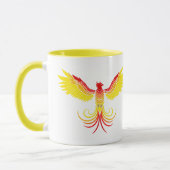 Höhepunkt des Phoenixsunbursts Tasse (Links)
