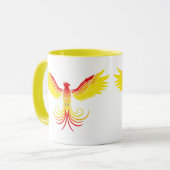 Höhepunkt des Phoenixsunbursts Tasse (Vorderseite Links)