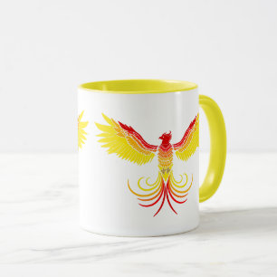 Höhepunkt des Phoenixsunbursts Tasse