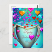 Höhepunkt des Pokals Postkarte (Vorne/Hinten)