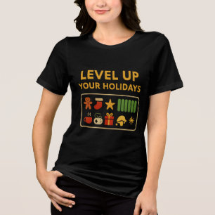 Höhepunkt Ihres Aufenthalts - Weihnachtsbeladung f Tri-Blend Shirt