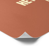 Höhepunkt: Jeder braucht ein gutes Leben Poster (Ecke)