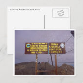Höhepunkt Postkarte (Vorne/Hinten)