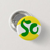 Höhepunkt Yuuta gelber Knopf Button (Vorne & Hinten)