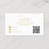 Höhepunkte der Goldenen Welle ID1038 Visitenkarte (Rückseite)