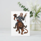 Höhepunkte kommen von der Löwe Postkarte (Stehend Vorderseite)