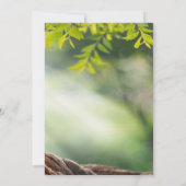 Hoher Absatz, Glas, Zen-Steine Landschaftsruhestan Einladung (Rückseite)