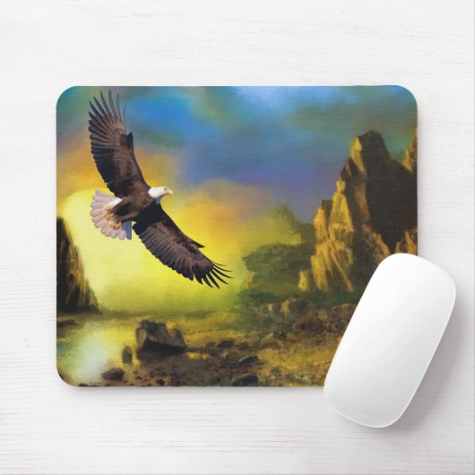 Hoher Adler Mousepad (Mit Mouse)